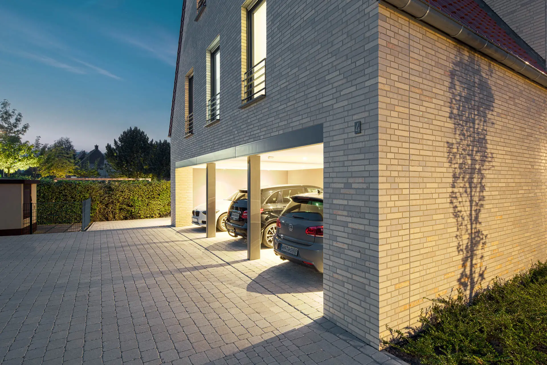 Das Haus bei D&auml;mmerung