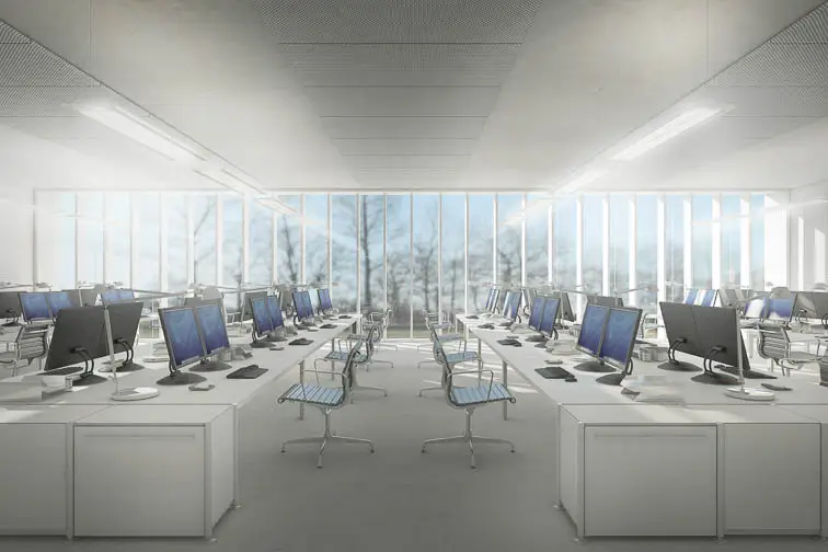 Visualisierung Büros innen Visualisierung Büros innen