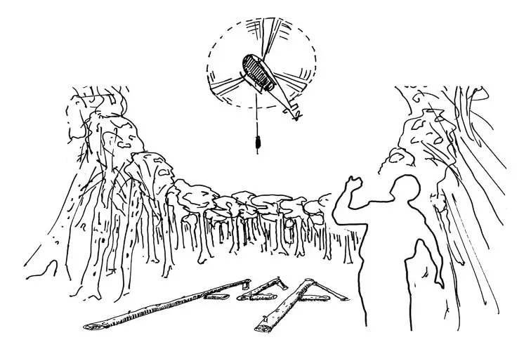 Anordnung gerader Elemente Anordnung gerader Elemente