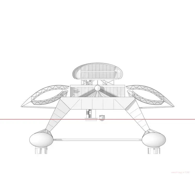 Bugansicht, Hangar ge&ouml;ffnet